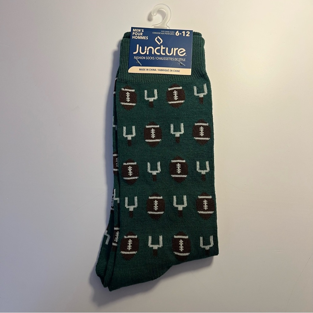 🆕 🏈 Juncture Men’s Football Crew Socks | Size 6–12